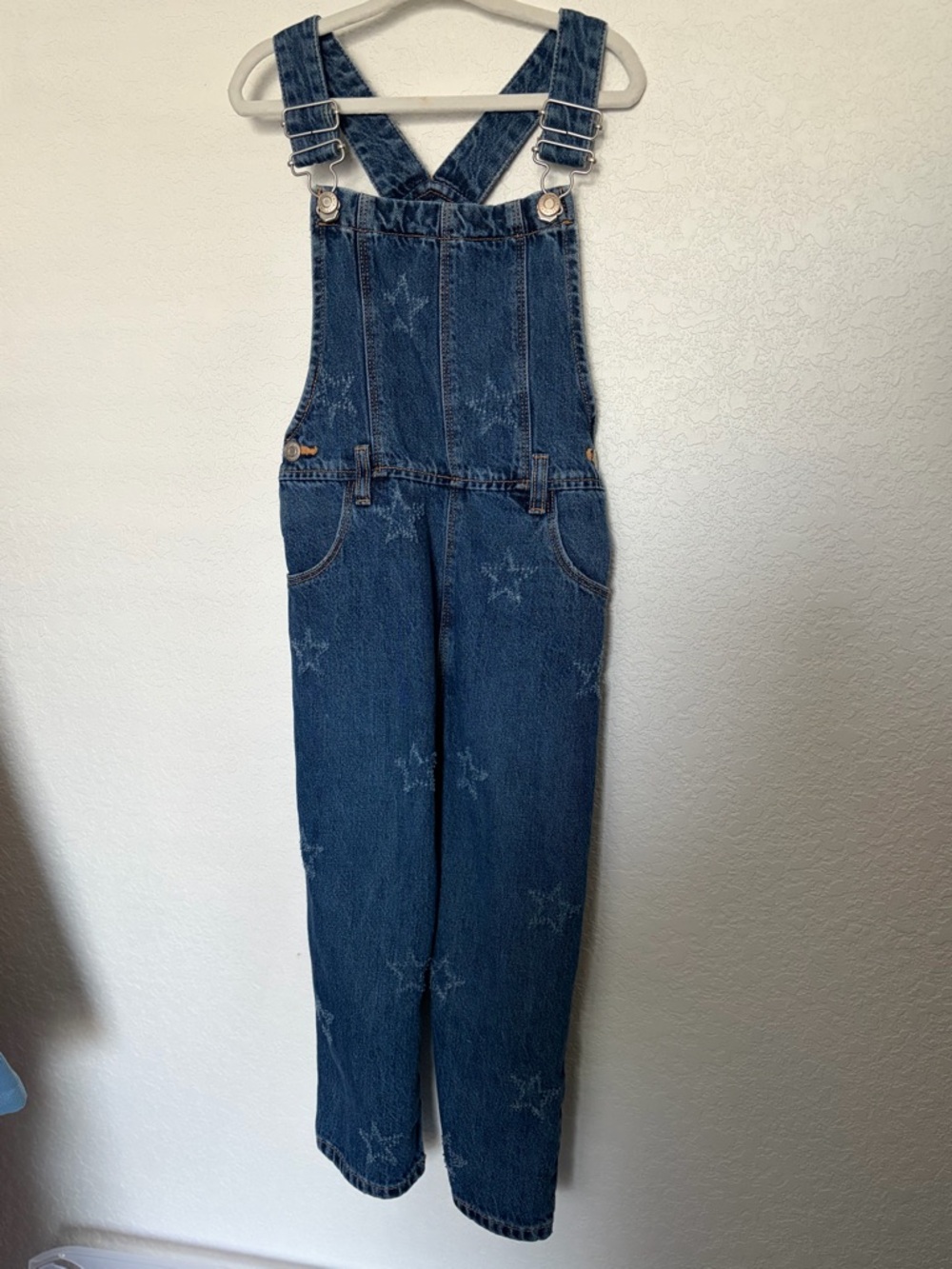 Zara Blue Denim Kids Overalls